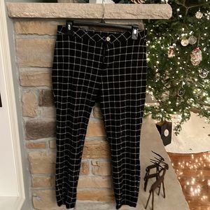 PacSun PS/LA Windowpane Plaid Stretchy Pants Size L